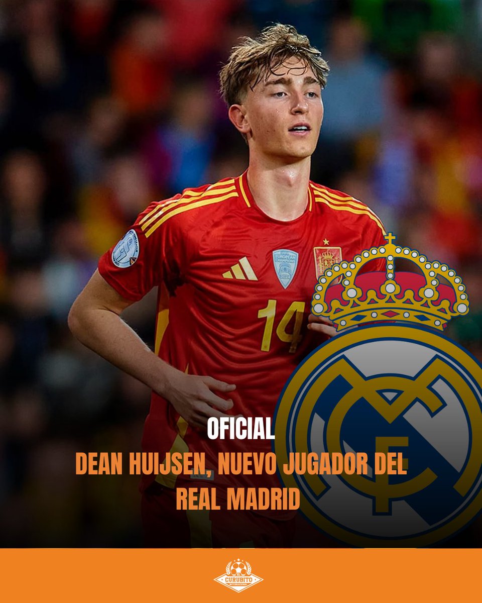 ⚪️ OFICIAL 🌟

🤩 El Real Madrid anunció hace pocos minutos el fichaje oficial de Dean Huijsen, del Bournemouth, para el primer equipo 😯

🗣️: "El club [Real Madrid] hizo uso de la cláusula de recisión que había en el contrato del jugador", comunicó el <a href="/afcbournemouth/">AFC Bournemouth 🍒</a>.