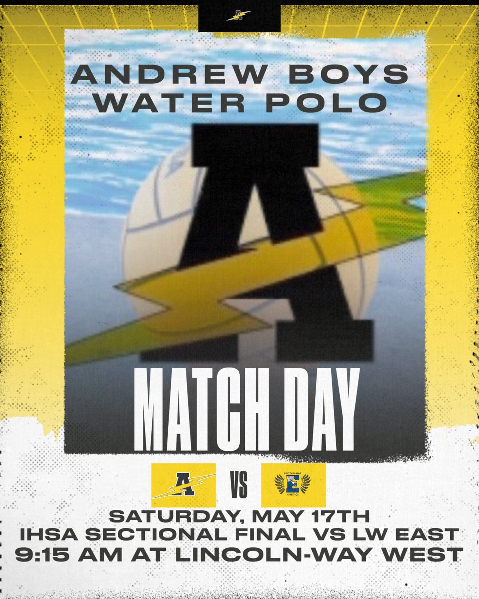 Best of luck this morning to <a href="/VJABWP/">VJA Boys Water Polo</a> as they take on Lincoln-Way East in the IHSA Sectional Final for a berth in the Elite 8 State Finals!

Match begins at 9:15 AM at Lincoln-Way West