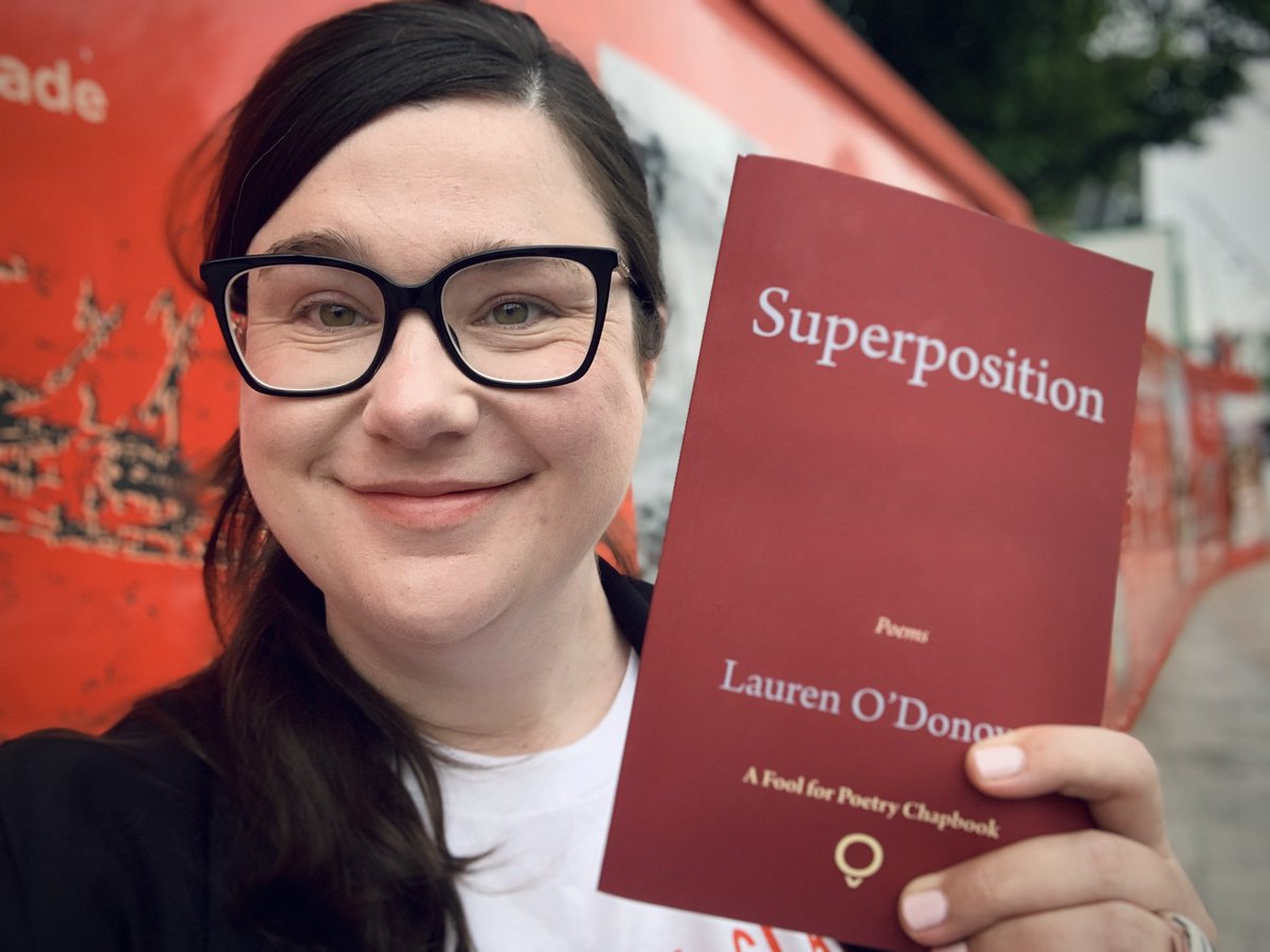 Lauren O'Donovan (@laurenodonovanw) on Twitter photo Launch day 🚀!! Tickets for today’s launch are sold out, but Superposition is available to buy in Waterstones, and soon in other bookshops and online at the <a href="/MunLitCentre/">Munster Literature Centre</a> website. I’ll also be reading at Lime Square Poets and the Irish Writers Centre in June 📚 🎊 Launch day 🚀!! Tickets for today’s launch are sold out, but Superposition is available to buy in Waterstones, and soon in other bookshops and online at the <a href="/MunLitCentre/">Munster Literature Centre</a> website. I’ll also be reading at Lime Square Poets and the Irish Writers Centre in June 📚 🎊
