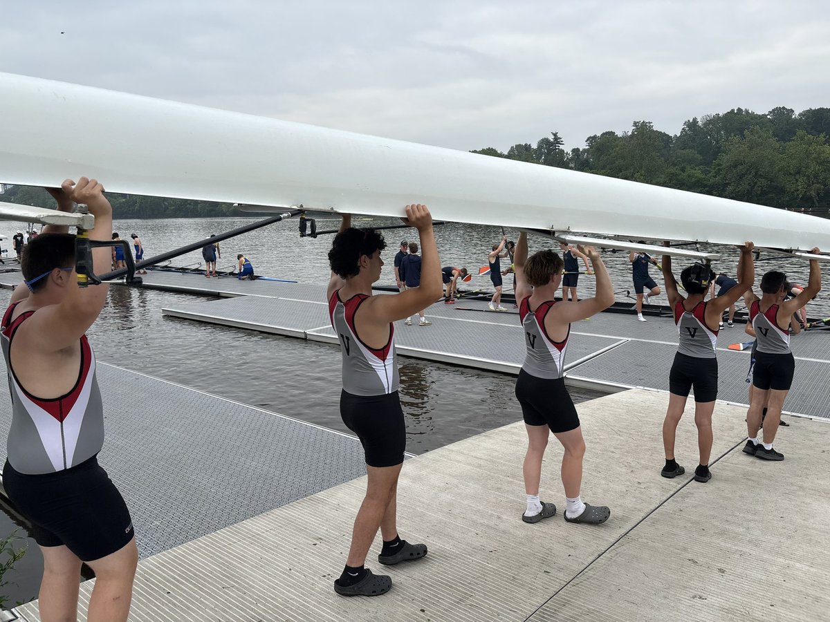 Nice job by <a href="/VLDSchools/">Vineland Public Schools</a> <a href="/VinelandRowdy/">VHS Athletics</a> Athletics - Vineland Crew Team on advancing to Day 2 of the largest regatta in the 🇺🇸 - Stotesbury Cup Regatta <a href="/StotesRegatta/">Stotesbury Cup</a> We are so proud of our athletes, including our Varsity 4 girls who earned a spot in the SemiFinals in Philadelphia!