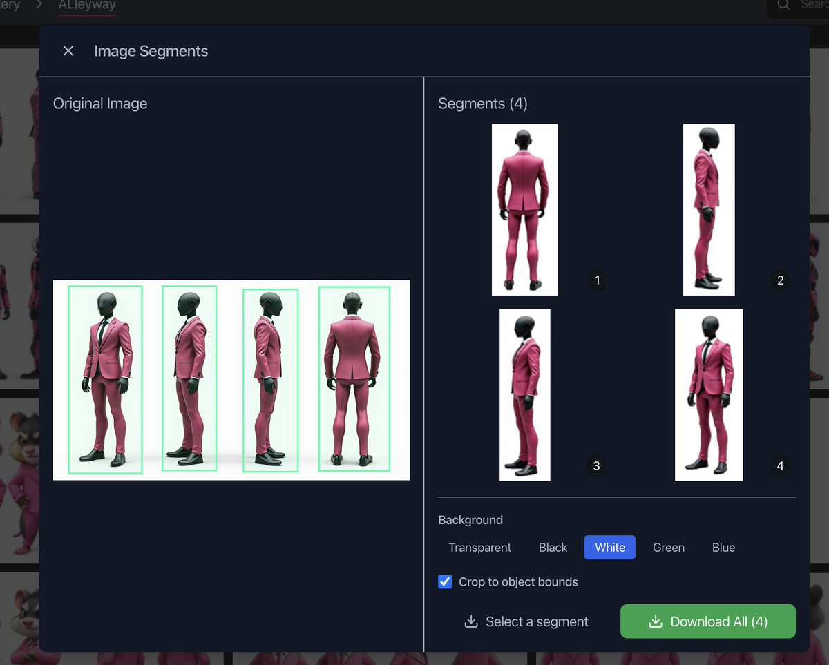 Just launched the super early release of the 3D AI Canvas on aianimation.com 

Still in dev (saving coming soon 👀), but live + fun to play with:

Free to try:
• Import .glb 3D models (or use presets)
• Add background images
• Position camera, tweak lighting, toggle
