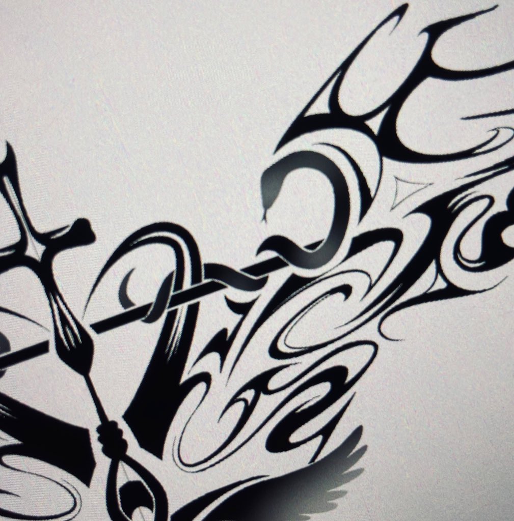 最近画得最爽的一张，好漂亮好喜欢

#淫纹 #淫纹设计 #魅魔纹身