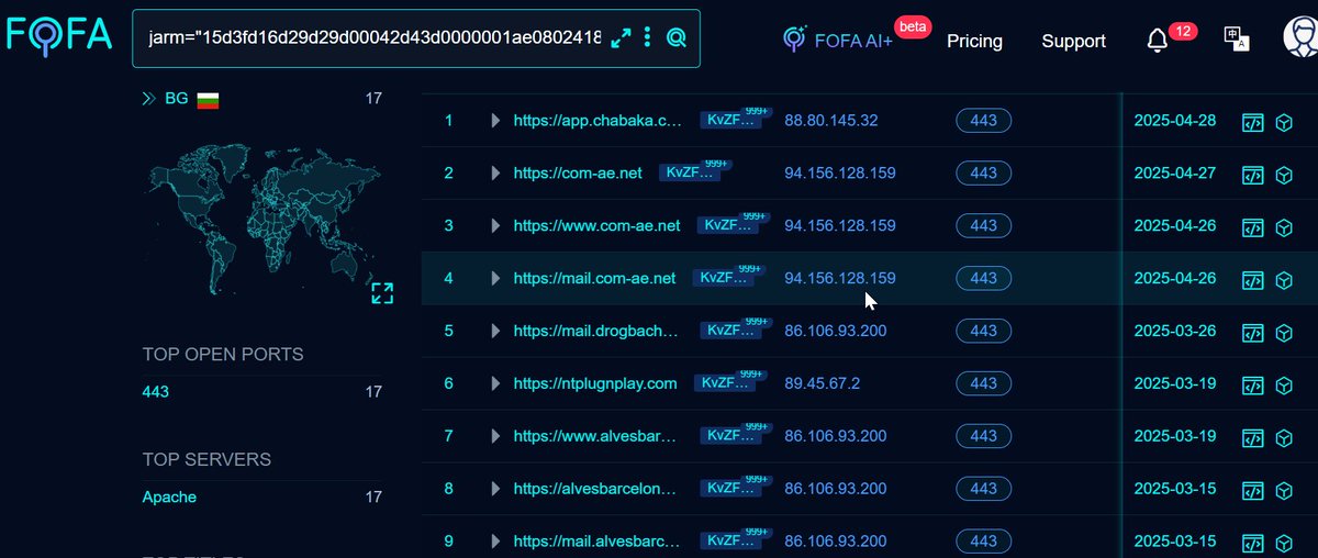 Demon (@volrant136) on Twitter photo #FOFA #ThreatHunting | #APT #bitter
Query: t.ly/hrgTo
IoCs: pastebin.com/WE7bjsat
<a href="/500mk500/">Mikhail Kasimov</a> <a href="/Cyberteam008/">Cyber Team</a> <a href="/ginkgo_g/">Ginkgo</a>
<a href="/MichalKoczwara/">Michael Koczwara</a> <a href="/malwrhunterteam/">MalwareHunterTeam</a>
ref: x.com/malwrhuntertea… #FOFA #ThreatHunting | #APT #bitter
Query: t.ly/hrgTo
IoCs: pastebin.com/WE7bjsat
<a href="/500mk500/">Mikhail Kasimov</a> <a href="/Cyberteam008/">Cyber Team</a> <a href="/ginkgo_g/">Ginkgo</a>
<a href="/MichalKoczwara/">Michael Koczwara</a> <a href="/malwrhunterteam/">MalwareHunterTeam</a>
ref: x.com/malwrhuntertea…