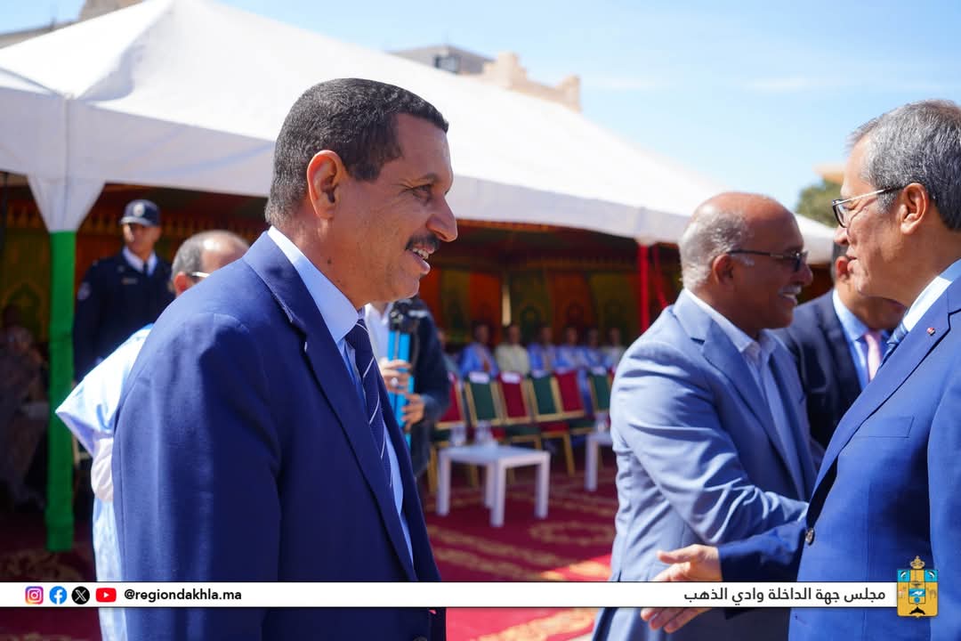 شارك السيد مبارك حمية، النائب الأول لرئيس مجلس جهة الداخلة – وادي الذهب، ممثلاً عن المجلس، في مراسيم الاحتفال الرسمي المخلدة للذكرى التاسعة والستين (69) لتأسيس المديرية العامة للأمن الوطني، والتي نظمت بمقر ثكنة الفرقة المتنقلة للأمن الوطني .
facebook.com/share/p/1AqtBX…