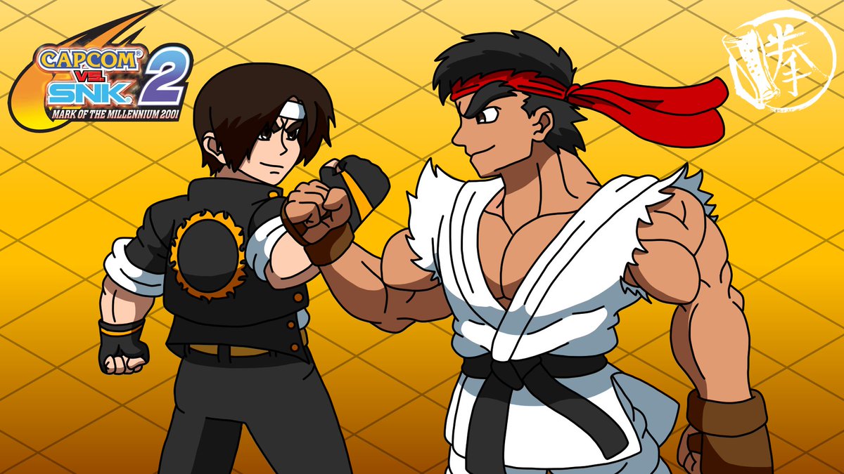 This is true love we're making! 
Biiruken's next monthly tournament (7.6) will be, Capcom Vs SNK 2 Mark of The Millennium 2001! 
We'll be using for the tournament Capcom Fighting Collection 2 and Fightcade.

Art made by <a href="/GalaxyStarX5/">GalaxyStarX</a>