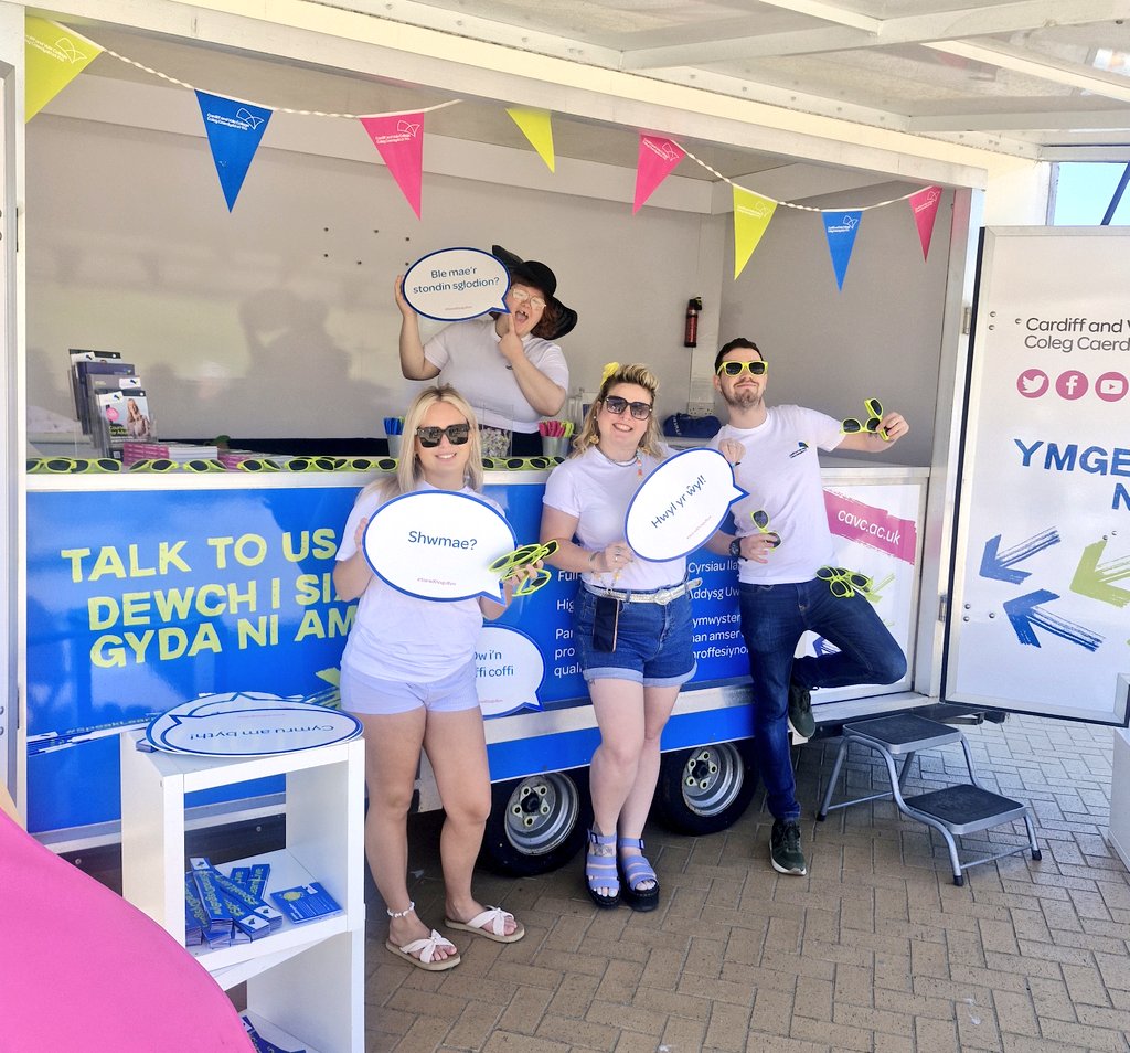 Cardiff and Vale College | Coleg Caerdydd a’r Fro (@cavc) on Twitter photo We’re in Barry Island today as main partner of Gŵyl Fach y Fro <a href="/MIBroMorgannwg/">Menter Bro Morgannwg</a>.
You’ll find us next to the main stage – and entry is free!
#SiaradDysguByw #SpeakLearnLive We’re in Barry Island today as main partner of Gŵyl Fach y Fro <a href="/MIBroMorgannwg/">Menter Bro Morgannwg</a>.
You’ll find us next to the main stage – and entry is free!
#SiaradDysguByw #SpeakLearnLive