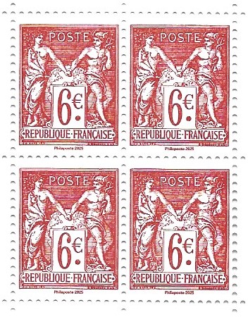 MSulpicius's tweet photo. @Philatelovely Great weekend and #StampShareSaturday today with a Sage Bloc  Light Red 6c Centenaire de l'Exposition Internationale de Timbres-Poste - Emission spéciale - Paris 1925 - 2025 https://t.co/wAOO3CVnnF