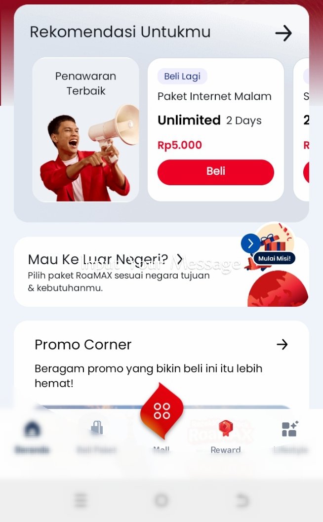 cryptomaxs77's tweet photo. HATI - HATI dengan penawaran paket di aplikasi MyTelkomsel....
slide 1 : penawaran paket unlimited berlaku 2hari(paket malam)
slide 2 : deskripsi paket dan tertulis berlaku 2 hari https://t.co/U72xFieM8X