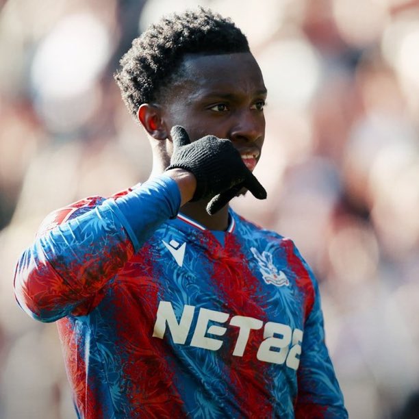 We support Crystal Palace today not because we hate city but because we love Eddie Nketiah ❤️