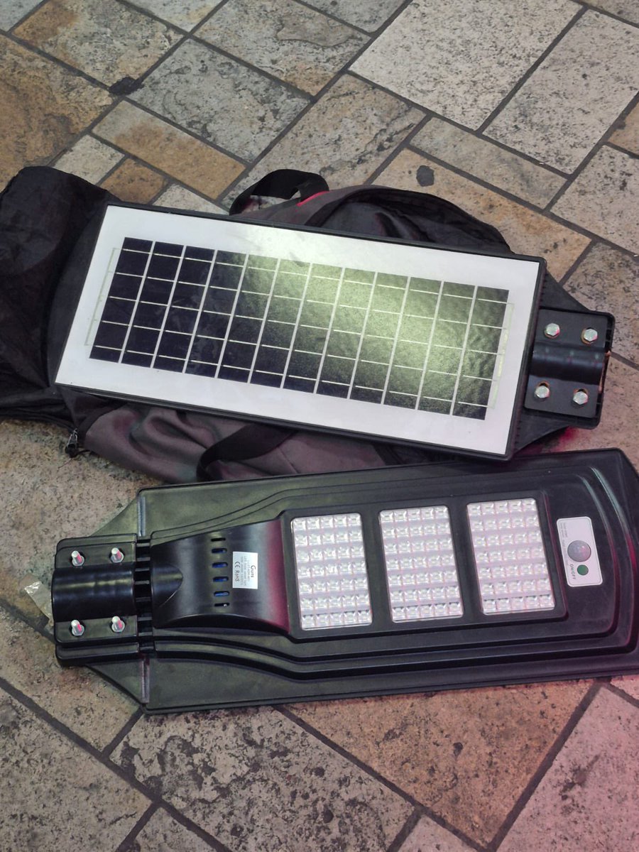 FasdaProtect's tweet image. 2 suspects arrested for stealing newly installed solar street lights.
Hillbrow, JHB
@SafercityZA @CityPowerJhb @HillbrowRadio @JoburgMPD @Abramjee