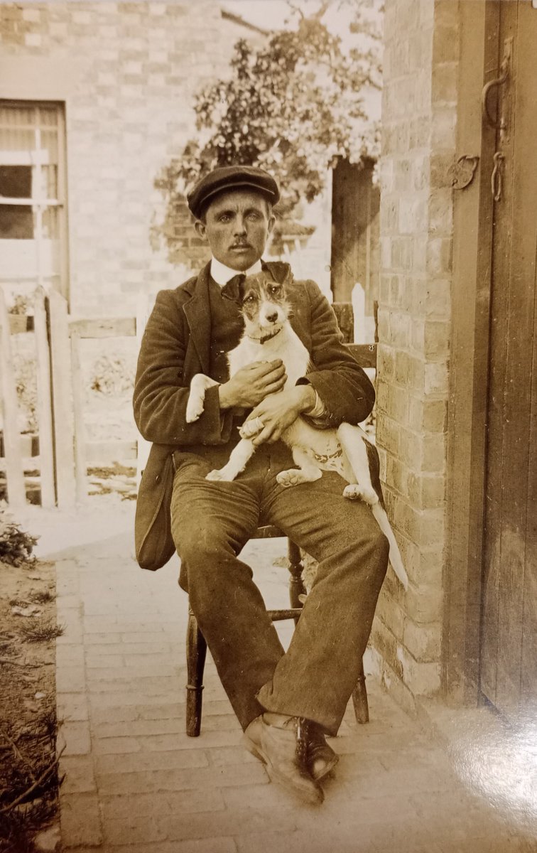 Warwickshire Archive (@warwickshirecro) on Twitter photo For Archive Animals this week, we have this postcard from the <a href="/OisinTheDeer/">HeritageCultureWarks</a> photograph collection of a man with a terrier dog in his arms!
📸 WCRO, Warwickshire Museum Collection, PH1035/Album 11/46
#ExploreYourArchive #ArchiveAnimals For Archive Animals this week, we have this postcard from the <a href="/OisinTheDeer/">HeritageCultureWarks</a> photograph collection of a man with a terrier dog in his arms!
📸 WCRO, Warwickshire Museum Collection, PH1035/Album 11/46
#ExploreYourArchive #ArchiveAnimals