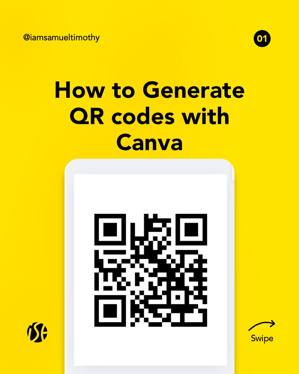 imsamueltimothy's tweet image. Are You Still Designing with a Smartphone?
So?
Generate QR codes with Canva in 4 easy steps. #designtips #qrcode #codegenerator #teach