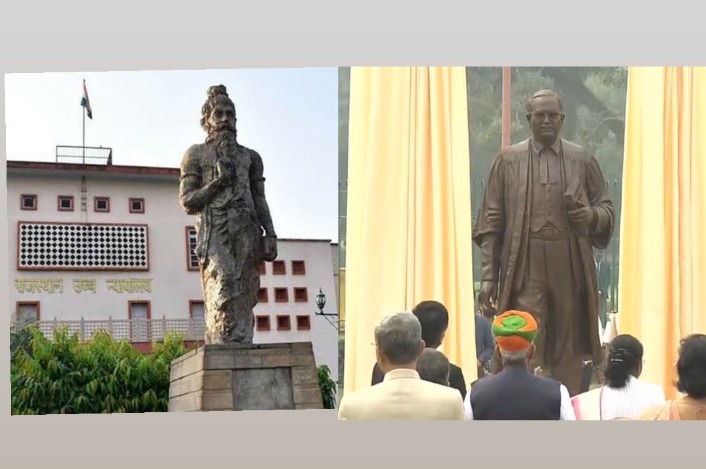 उन्हें अपने बाप की मूर्ति से कोई समस्या नहीं है लेकिन वो अपने जीजा जी की मूर्ति का विरोध कर रहे है ऐसा क्यों?