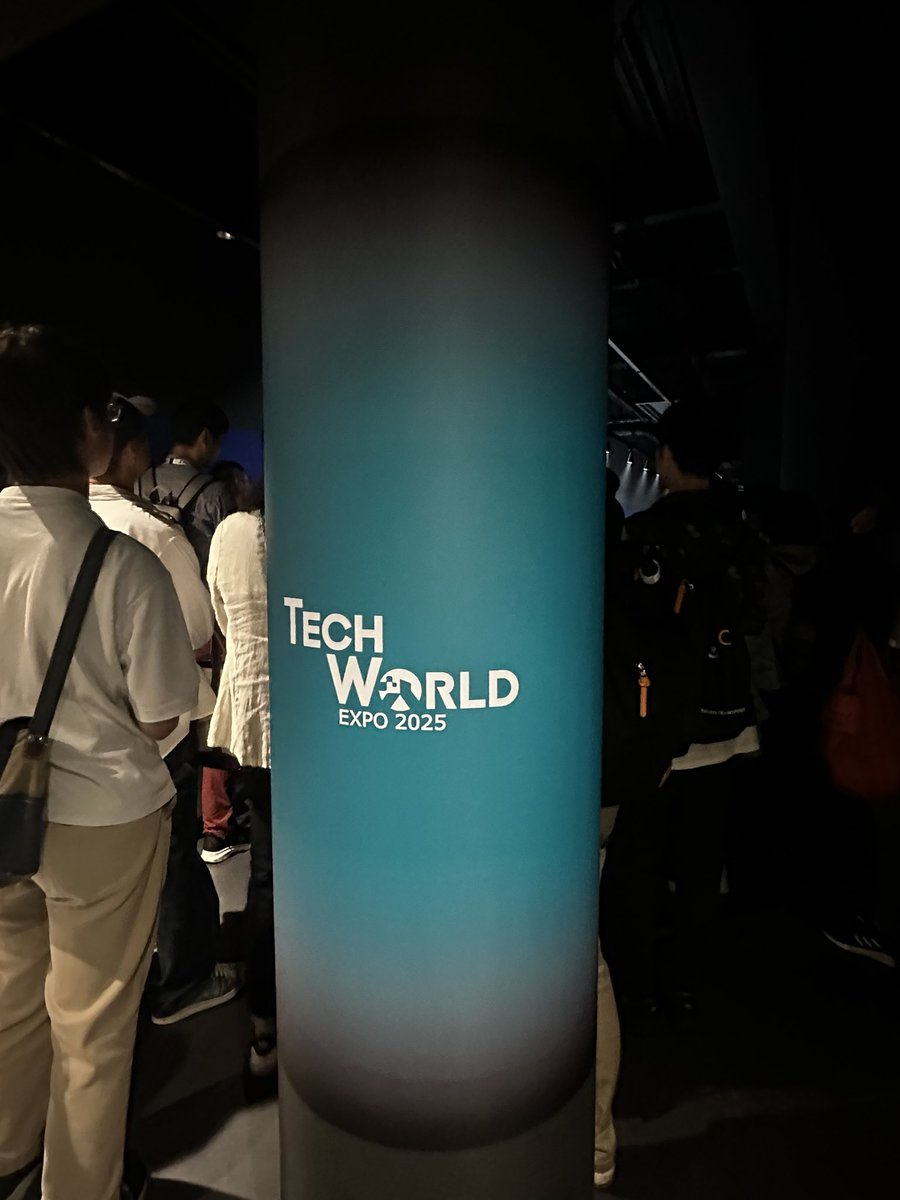 suu_jpn's tweet image. TECH WORLD最高！
リピする！
#万博　#techworld