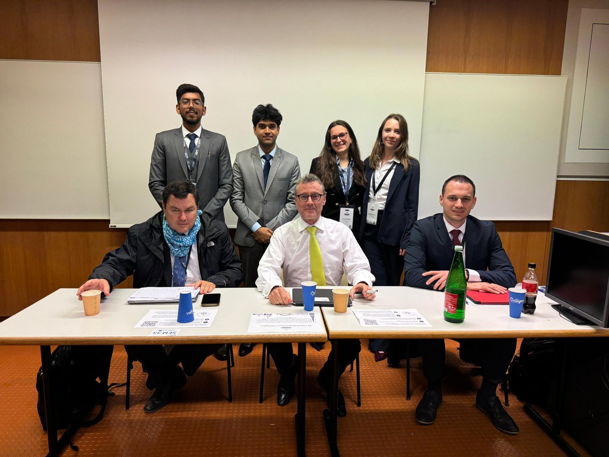 TeamALS's tweet photo. Representing Amity Law School, Amity University Lucknow Campus at the 32nd Willem C. Vis International Commercial Arbitration Moot in Vienna, Austria was not just a competition. It was a journey of growth, resilience, and camaraderie that we will carry with us forever. https://t.co/CLAGihSYY2