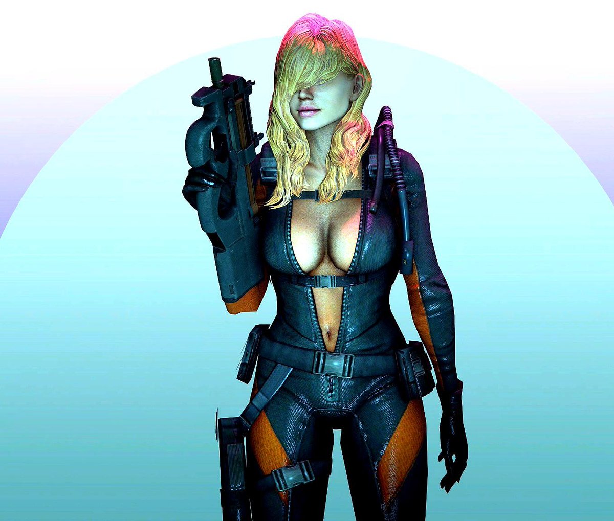 NeptuneMk14's tweet photo. Is Rachel an FN P90 or MK17 girl? #MK17 #scar #rachelfoley #rachaelfoley #residentevil #sfm #rachel #guns #p90 #FN #residentevilrevelations #residentevil4 https://t.co/qDW16CLZnk