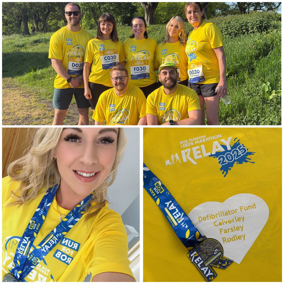 A huge well done to one of our fantastic coaches, Sarah, who ran the Rob Burrow Marathon Relay last weekend! 👏

The fantastic team that she was a part of helped to raise money for the upkeep of local community defibrillators including the one we look after on Victoria St! 💛💙