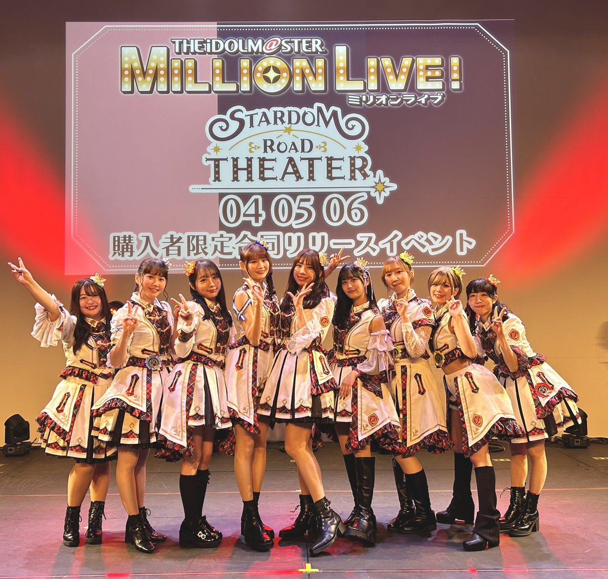 THE IDOLM@STER MILLION MOVEMENT OF STARDOM ROAD 04~06合同リリース