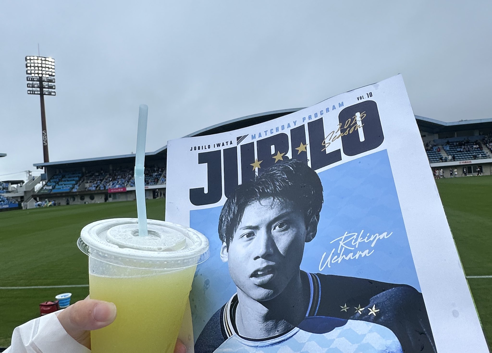 針谷岳晃 34 選手バナー サイン入り 証明書付き サッカー