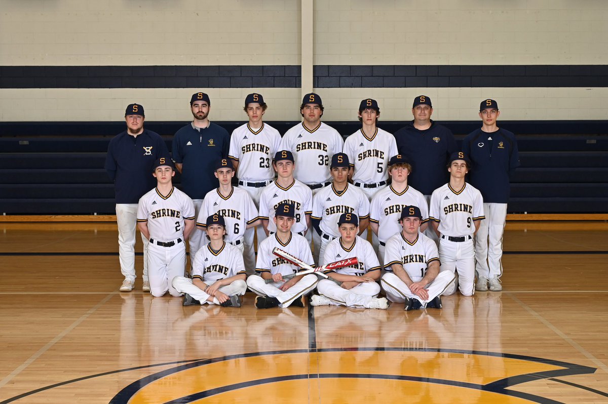 Shrine Sports (@shrinesports) on Twitter photo Good Luck Shrine Baseball ⚾️ as they travel to Concordia to play Bishop Foley in the <a href="/CHSL1926/">Catholic League</a> semifinals at 3:00 pm. Let’s Go Knights! <a href="/Shrine_Schools/">Shrine Schools</a> <a href="/ShrineBaseball/">Shrine Baseball⚾️</a> <a href="/ShrineDads/">Shrine Dads Club</a> <a href="/spiritbone_25/">Spirit Bone</a> #ChampionshipCulture #ShrinePride Good Luck Shrine Baseball ⚾️ as they travel to Concordia to play Bishop Foley in the <a href="/CHSL1926/">Catholic League</a> semifinals at 3:00 pm. Let’s Go Knights! <a href="/Shrine_Schools/">Shrine Schools</a> <a href="/ShrineBaseball/">Shrine Baseball⚾️</a> <a href="/ShrineDads/">Shrine Dads Club</a> <a href="/spiritbone_25/">Spirit Bone</a> #ChampionshipCulture #ShrinePride