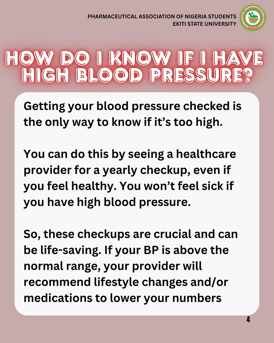 pans_eksu's tweet photo. _WORLD HYPERTENSION DAY 2025_

Let's take control of our health! On World Hypertension Day, we’re reminded of the importance of regular blood pressure checks, a healthy lifestyle, and early intervention. Protect your health tomorrow, start today! ❤️
#WorldHypertensionDay https://t.co/rlOCFPVXs8