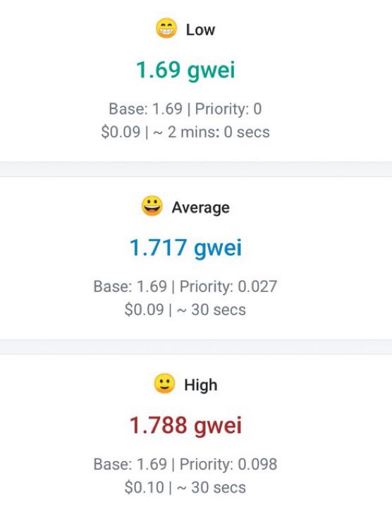 EvanLuthra's tweet image. IS $ETH IS THE NEW $SOL?🤯

I REMEMBER PAYING HUNDREDS IN GAS TO SWAP OR MAKE TRANSACTIONS!

NOW IT COSTS LESS THAN $0.09!?

INSANE!