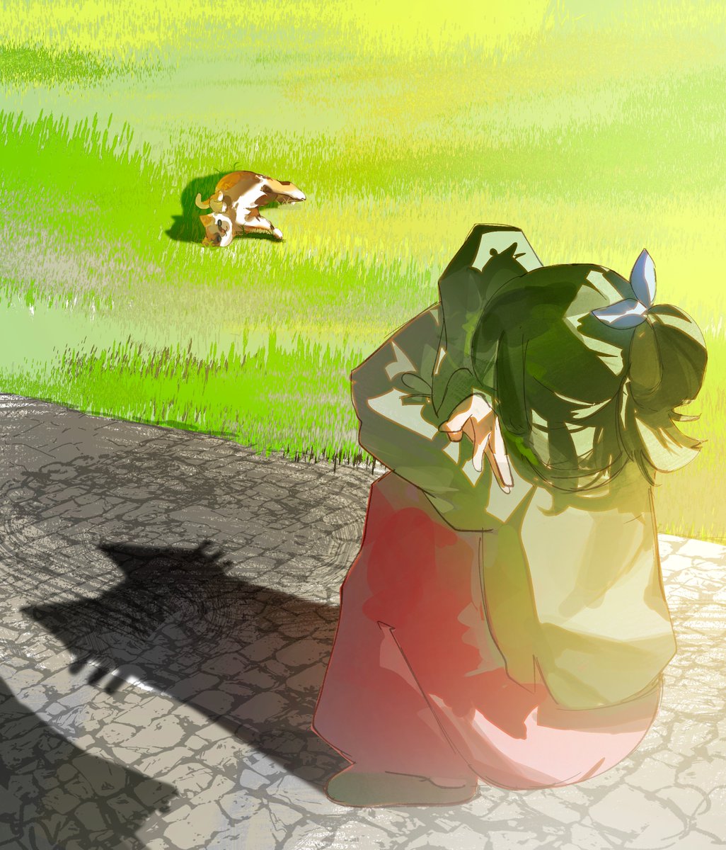 影子🐱
 #薬屋FA #薬屋のひとりごと #猫猫 #毛毛