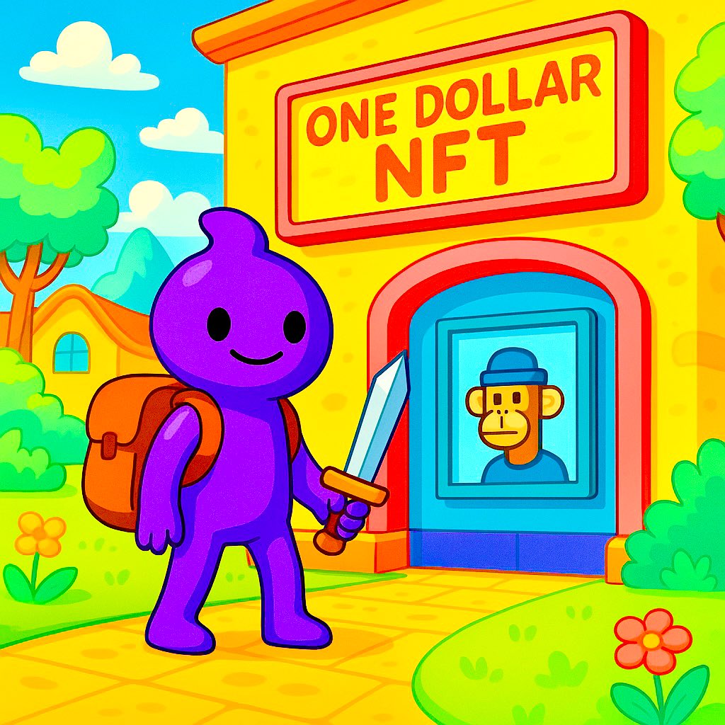 GM GLOOMERS! 

Tag artists should we collab for One Dollar NFT? 

😈