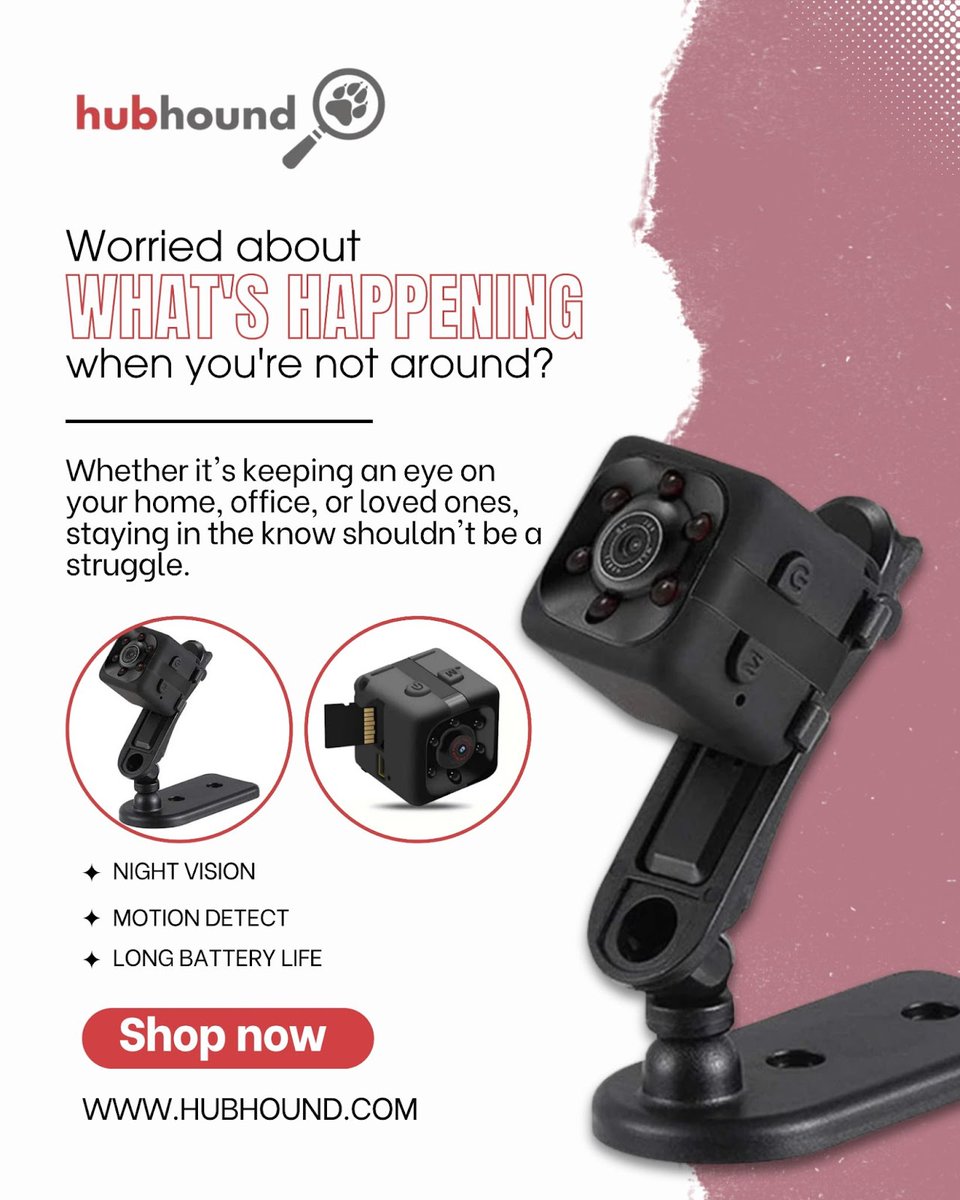 Introducing the Motion-Activated Covert Camera — your invisible watchdog that never sleeps!

𝗪𝗵𝘆 𝘆𝗼𝘂'𝗹𝗹 𝗹𝗼𝘃𝗲 𝗶𝘁:

⚫🔍 Ultra-discreet design – Looks like an everyday item, blends in effortlessly

⚫⚡ Motion detection – Records only when there's activity, saving