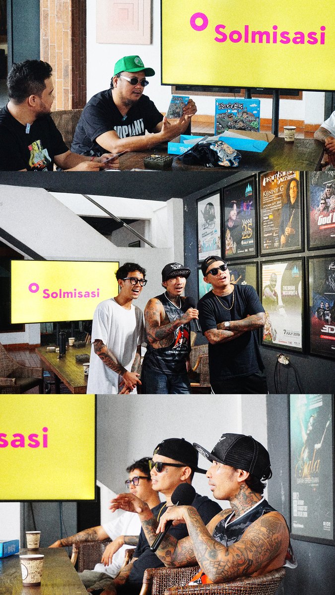 ada sesuatu yang pasti bikin pecinta tato penasaran kepoin deh album pertama "Tradisi Gila" dalam bentuk Boxset #tradisigila #ikonser #solmisasi