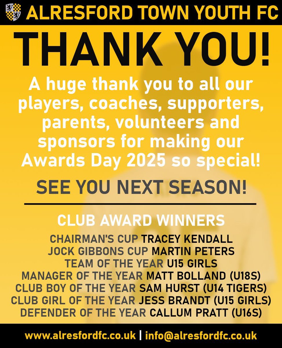Alresford Town Youth FC (@atyfc1) on Twitter photo 