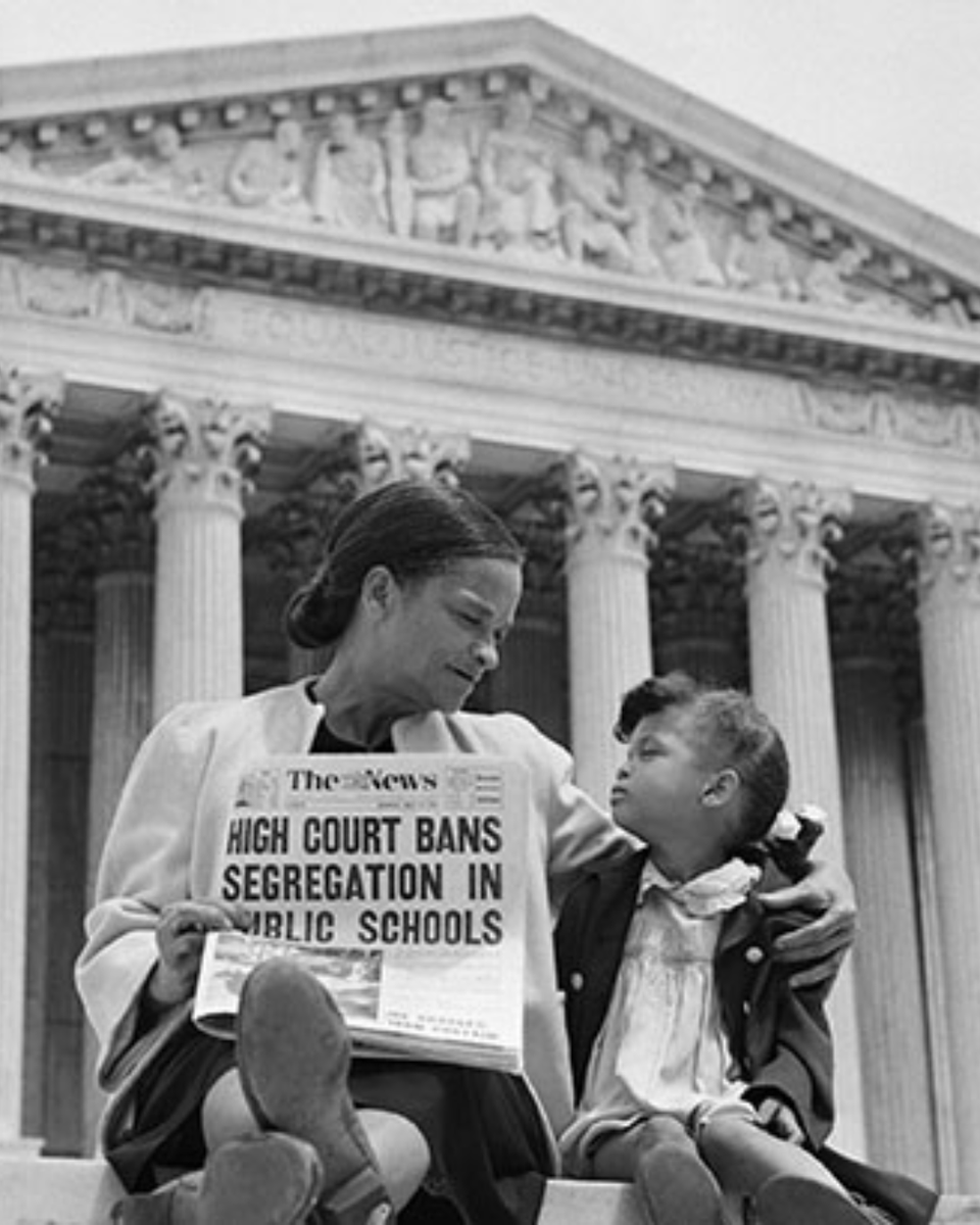 NCRMuseum's tweet photo. #OnThisDay in 1954, the U.S. Supreme Court unanimously ruled to abolish school segregation in Brown v. Board of Education, stating that segregation of public schools violated the 14th Amendment. 

➡️: https://t.co/uvWZGu4ZQx https://t.co/Wt5hgCWP71