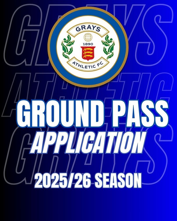 2025/26 CLUB MEMBER GROUND PASS -  NOW AVAILABLE 
Grab your 2025/26 ground pass now.
graysathletic.co.uk/news/202526-cl…