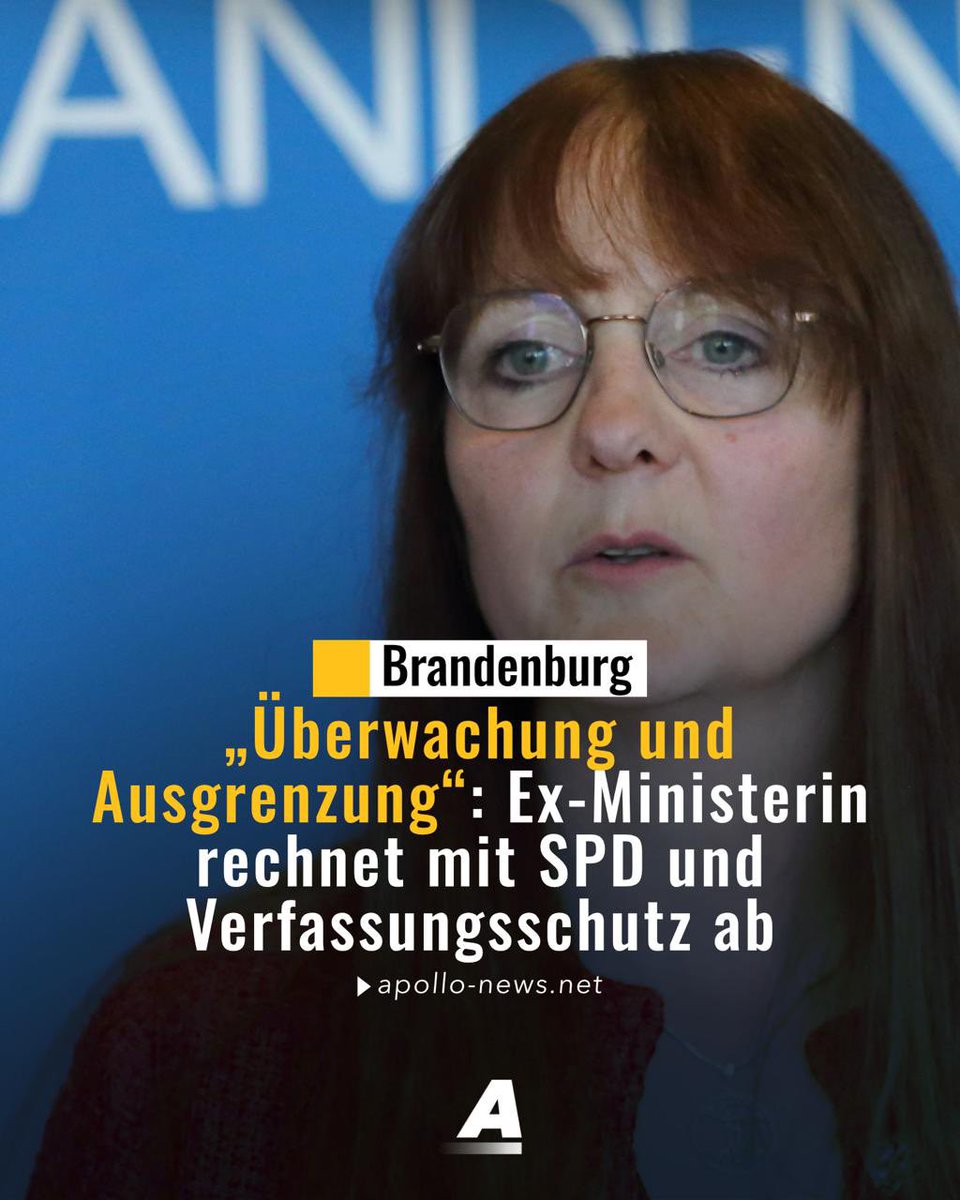 Brandenburgs Ex-Innenministerin rechnet nach ihrem Rücktritt ab - auch mit ihren eigenen Parteikollegen. Die„Geheimniskrämerei“ rund um die Hochstufung der AfD Brandenburg will Katrin Lange „nicht verantworten“.

apollo-news.net/repression-ueb…