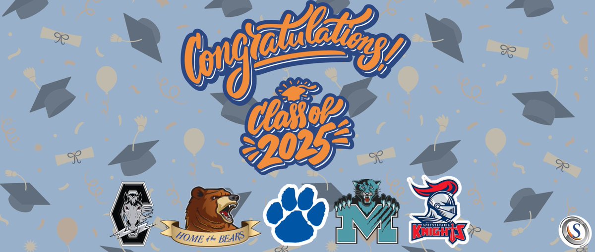 SCPS gradutions will be live-streamed on May 17, 2025 beginning at 8 a.m. for more details, visit: spotsylvania.k12.va.us/page/graduation