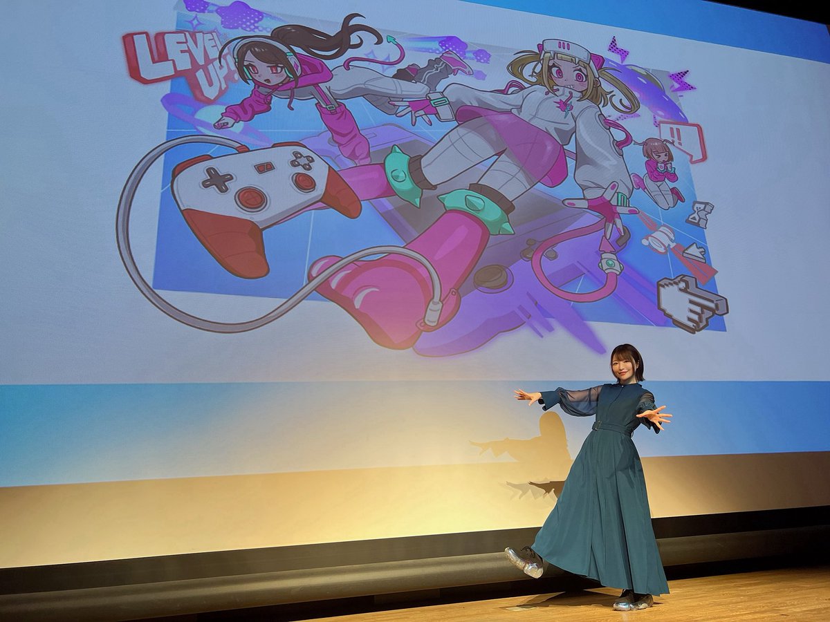 #OGF ありがとうございました！出展されていたインディーゲームの頒布物をたくさん貰ってきたので、帰り道でいろいろチェックします✨

イラストの真似っこポーズ、体勢崩す1秒前！！