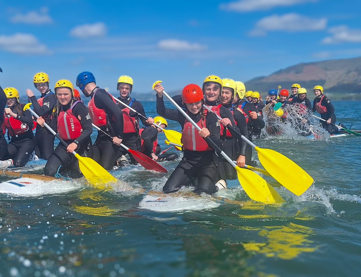 The sun’s out and the splashes are real ☀️💦 Nothing says teamwork like building a raft... and hoping it floats!

Laughter, strategy, and a few wet shoes — just another epic day on the water at Carlingford Adventure Centre.

carlingfordadventure.com