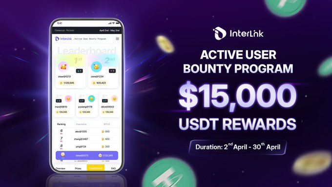 jdaddyjimbo's tweet photo. 🔥 Lead Web3 with Interlink! Ambassadors earn 10K $USDT, 1000 $ITLG. InterLink ID unlocks apps. Code 0489477385, @inter_link. Shine! 😊 #ITLG #Airdrop #Interlink #Crypto #Web3 #BlockchainEra https://t.co/c0soP3jgFr
