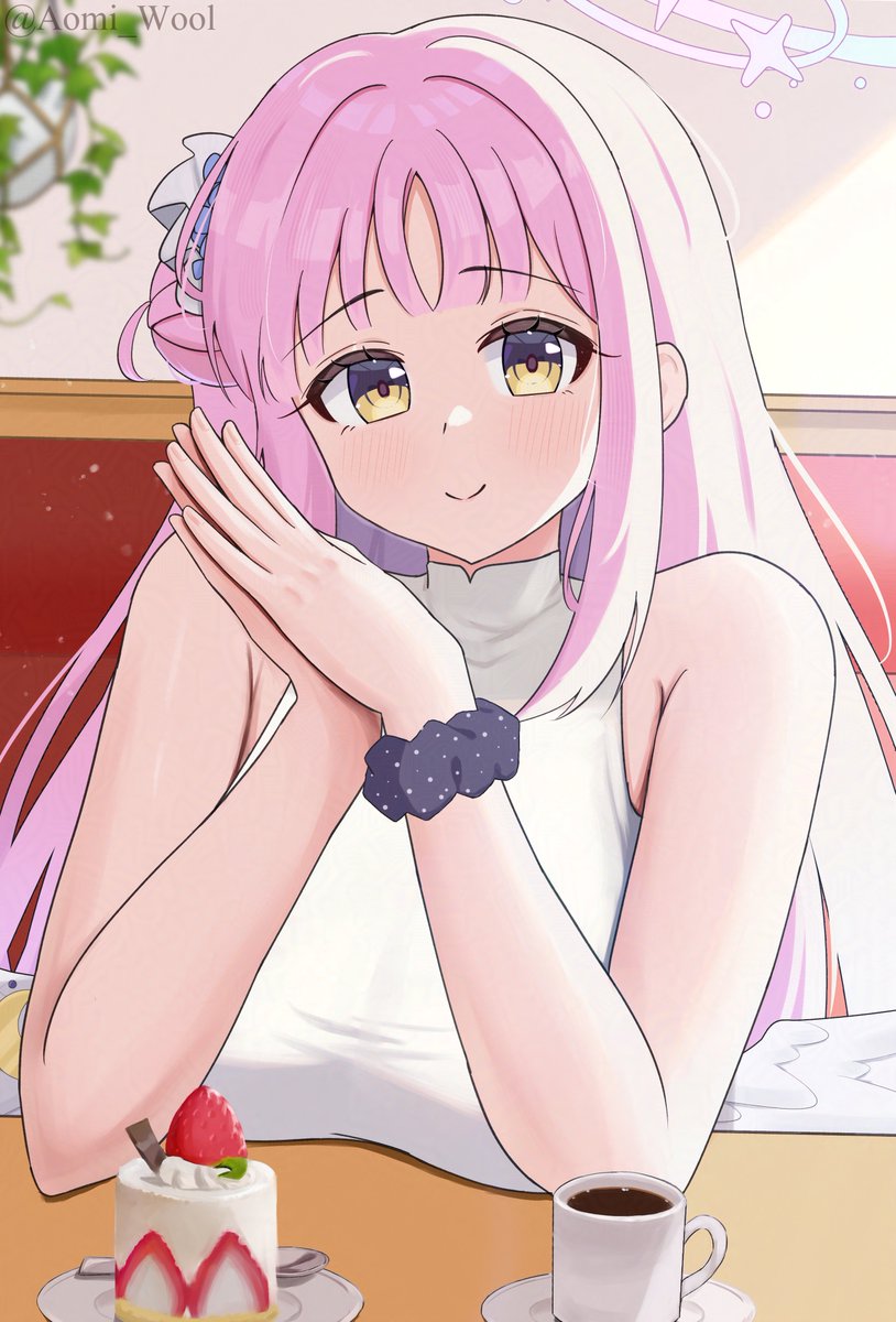 ミカとカフェデート☕
 #ブルアカ #BlueArchive