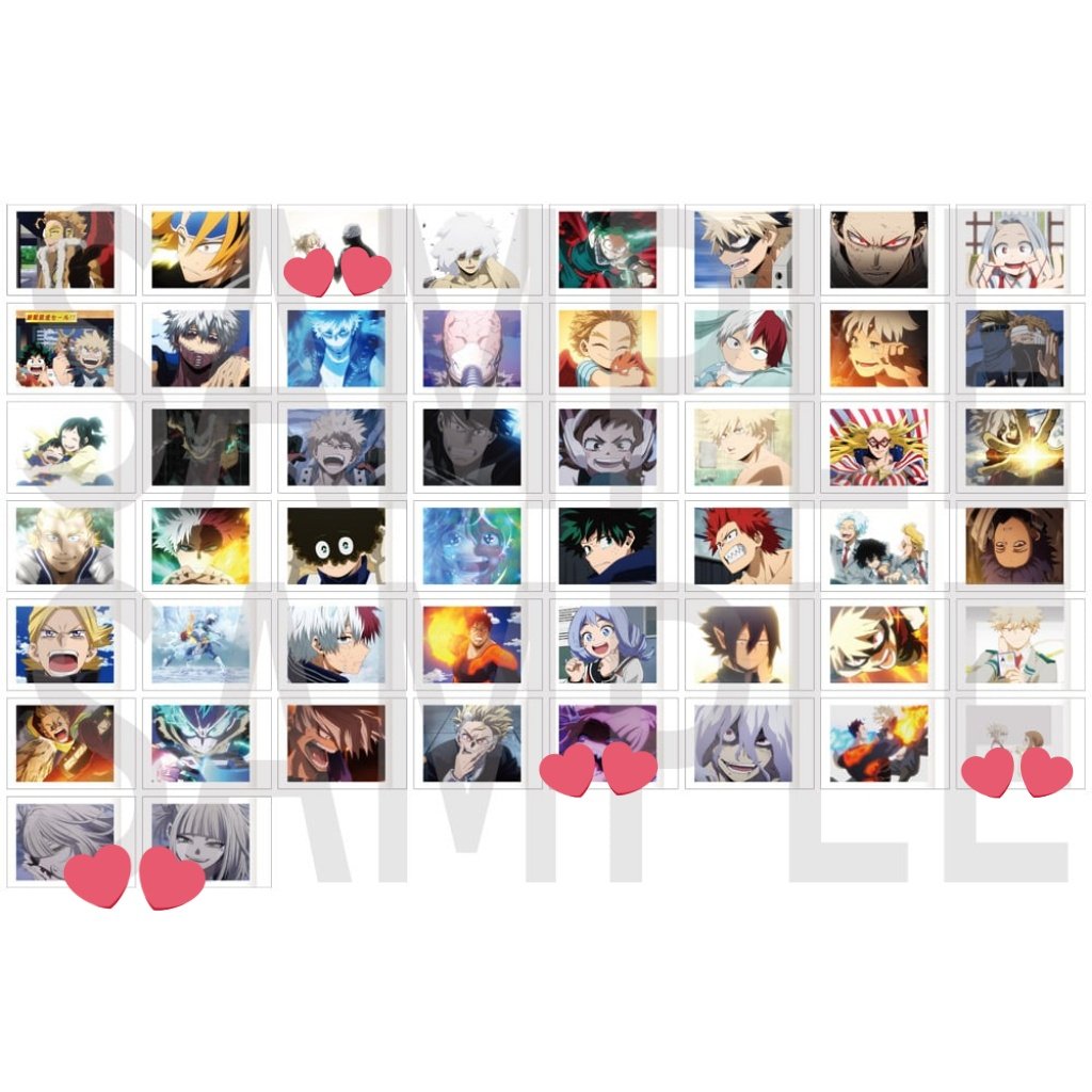 【交換】ぱしゃこれ ヒロアカ 

譲）画像 1、2

求）トガヒミコ画像3参照、異種交換️⭕️

交換方法   郵送📮
お気軽にお声掛けください🍀