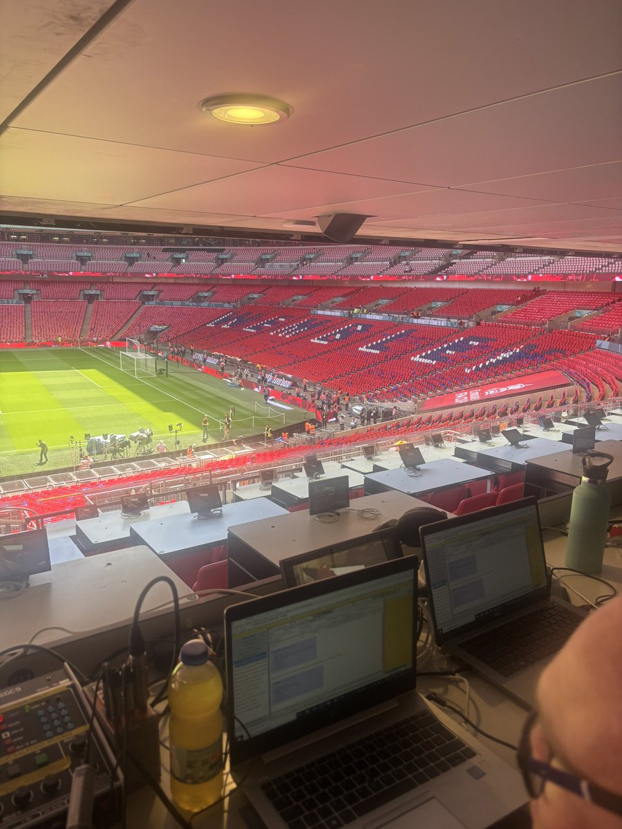 Paul Henry Mortimer. (@pmorts) on Twitter photo 90 mins to kick off. Bubbling up nicely. <a href="/FACupFinal/">The FA Cup Final</a>. <a href="/CPFC/">Crystal Palace F.C.</a> v <a href="/ManCity/">Manchester City</a> from 4.30. Join myself, <a href="/NickGodwinsport/">Nick Godwin</a> and <a href="/AndyRowleySport/">Andy Rowley</a> from Wembley. 90 mins to kick off. Bubbling up nicely. <a href="/FACupFinal/">The FA Cup Final</a>. <a href="/CPFC/">Crystal Palace F.C.</a> v <a href="/ManCity/">Manchester City</a> from 4.30. Join myself, <a href="/NickGodwinsport/">Nick Godwin</a> and <a href="/AndyRowleySport/">Andy Rowley</a> from Wembley.