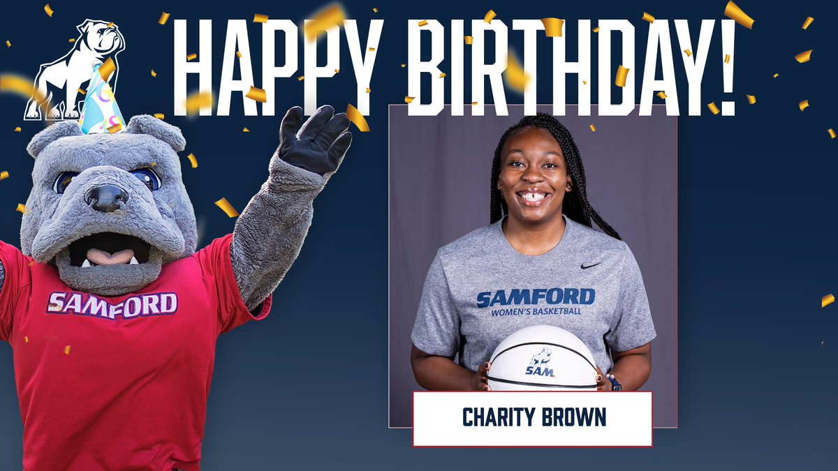 SamfordWBB's tweet image. Happy Birthday @Charity_Brown12 โผ๏ธ ๐
#AllForSAMford
