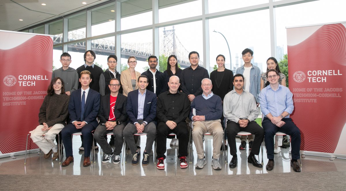 Cornell Tech (@cornell_tech) on Twitter photo A huge thank you to everyone who joined us for #CornellTech’s 2025 #StartupAwards + #OpenStudio!
Let’s keep building, innovating, and pushing boundaries — together.
#Startups #BuildingVentures #EducatingLeaders #CreatingTechnologies <a href="/Cornell/">Cornell University</a> A huge thank you to everyone who joined us for #CornellTech’s 2025 #StartupAwards + #OpenStudio!
Let’s keep building, innovating, and pushing boundaries — together.
#Startups #BuildingVentures #EducatingLeaders #CreatingTechnologies <a href="/Cornell/">Cornell University</a>