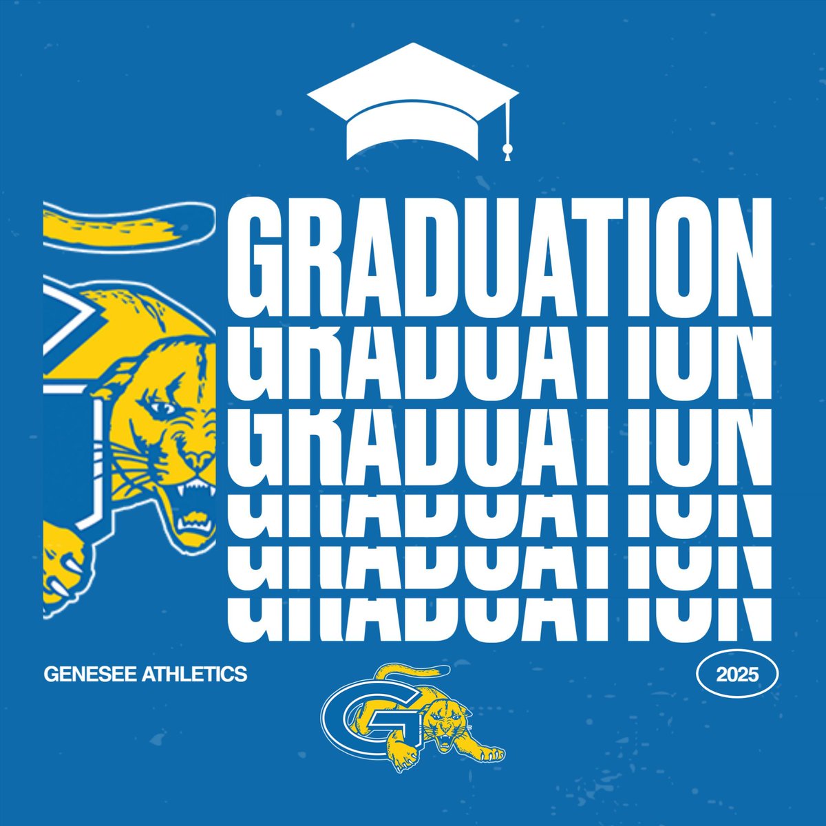GCCSports's tweet image. Graduation Day!! Genesee Athletics would like to wish everyone a happy graduation day, and we will truly miss all our Sophomores who are moving on. Once a Cougar, always a Cougar! #CougarPride