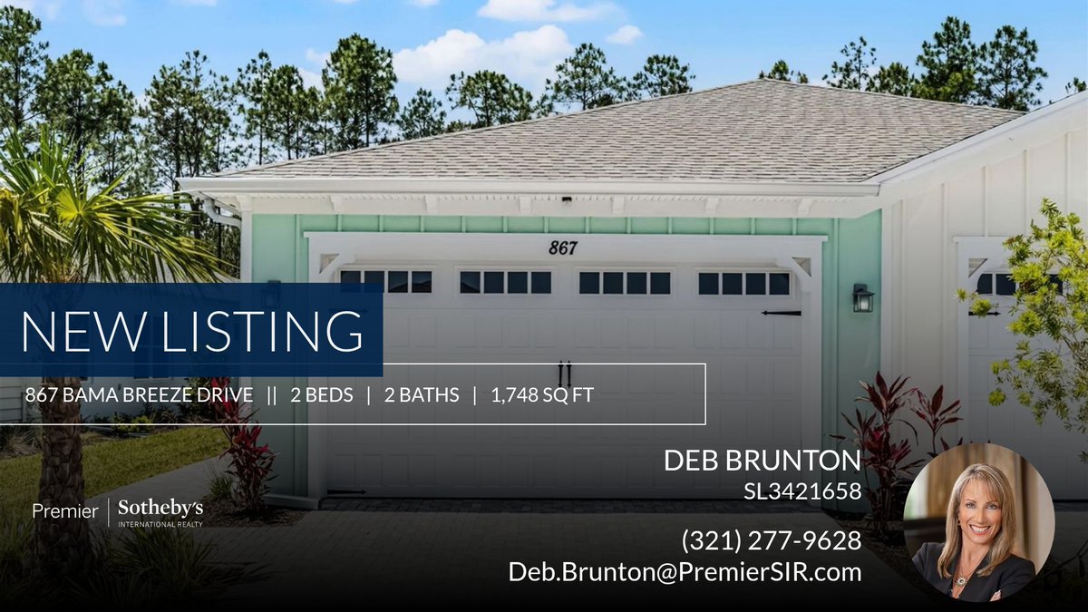 DeborahMD33's tweet photo. 📍 New Listing 📍 Take a look at this fantastic new property that just hit the market located at 867 Bama Breeze Drive in Daytona Beach. Reach out here or at (321) 277-9628 for more information

Deb Brunton
Realtor, Local &amp; Inter... https://t.co/qPfyOX5zWc https://t.co/hVvheXCY7A