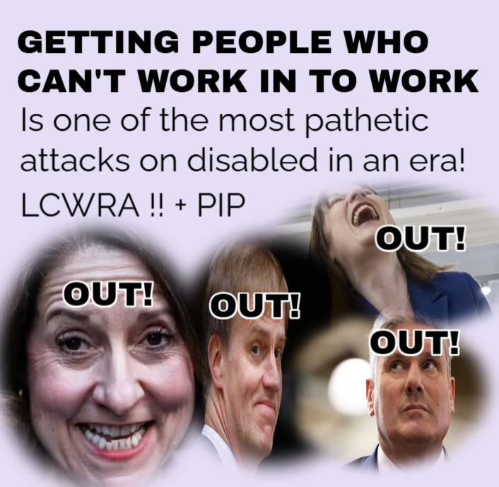 BENEFITS_NEWS's tweet photo. We're not playing 'tit-for-tat' - childish games!
We mean business! 
KEIR STARMER MUST BE FORCED TO STEP ASIDE.. 
REEVES, KENDALL, TIMMS et al  ALL REMOVED FROM THESE ROLES.. for HARMING MILLIONS OF VULNERABLE.. 
So rest of you MPs - wake up and ACT NOW! BEFORE TOO LATE! https://t.co/3fvtiDzZBn