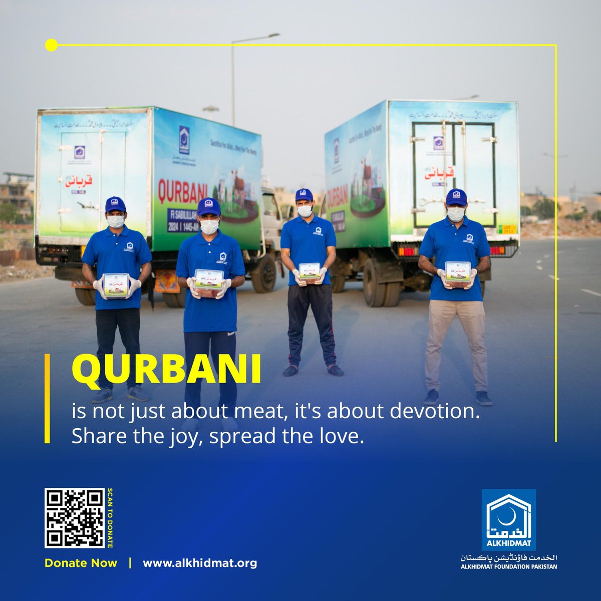 #QurbaniWithAlkhidmat