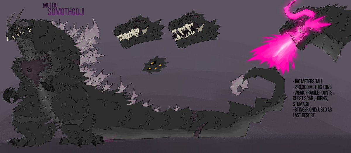 gojimire2000's tweet image. finally done, Mothu (somothgoji) 3.0!!
#fangoji