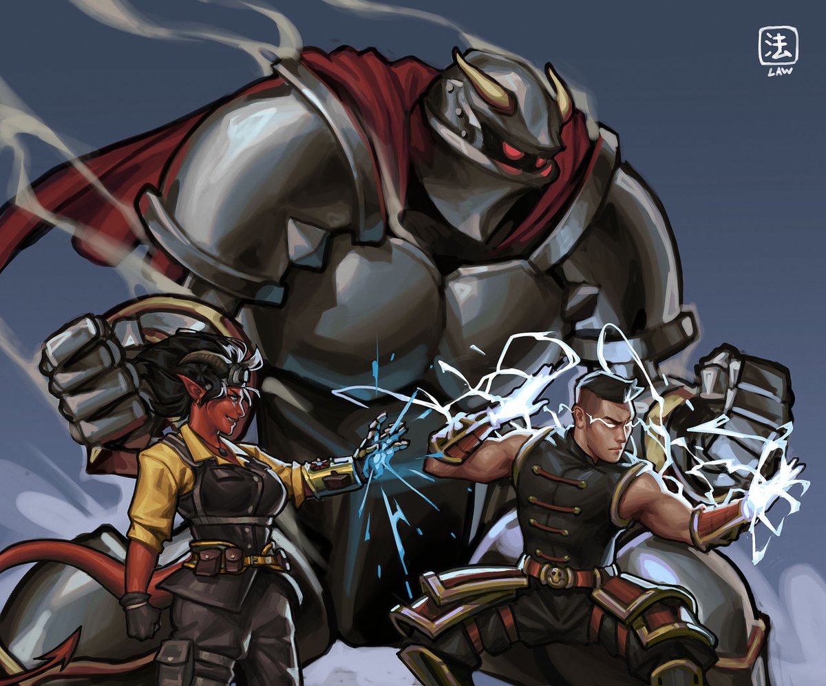 Reay for the battle!! || #DnDcharacter #dnd5e #DnD 
- Open commissions ^^) Send me a 📩to get more info
.
.
.
#commissionart #digitalart #digitalartist #ttrpg #dungeonsanddragons #dndartist #dndart