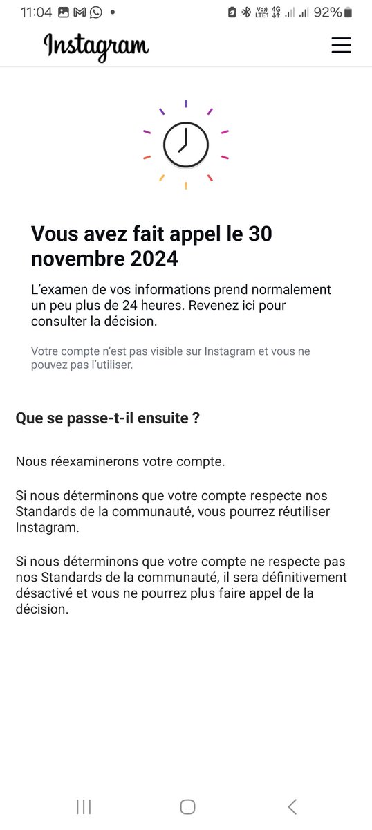 Warryways's tweet photo. @Meta Hello,
My account @Warryways (linked to warriorm08@gmail.com) has been under review since November 30, 2024 — more than 5 months now. I haven’t received any updates and I don’t have access to any features (profile, feed, etc.), only the review message.
Please help me. https://t.co/0D94ddz3gA